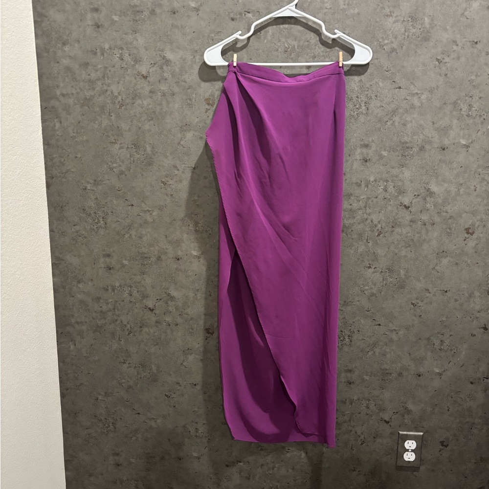 Elegant Purple Women's Skirt